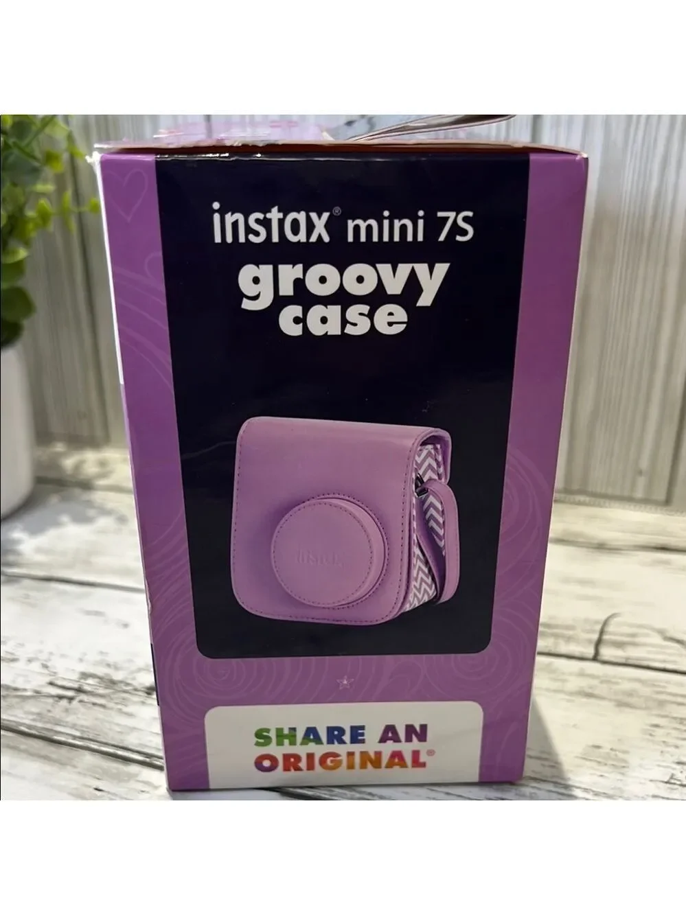 Fujifilm Instax Mini 7S Groovy Case - Lavender